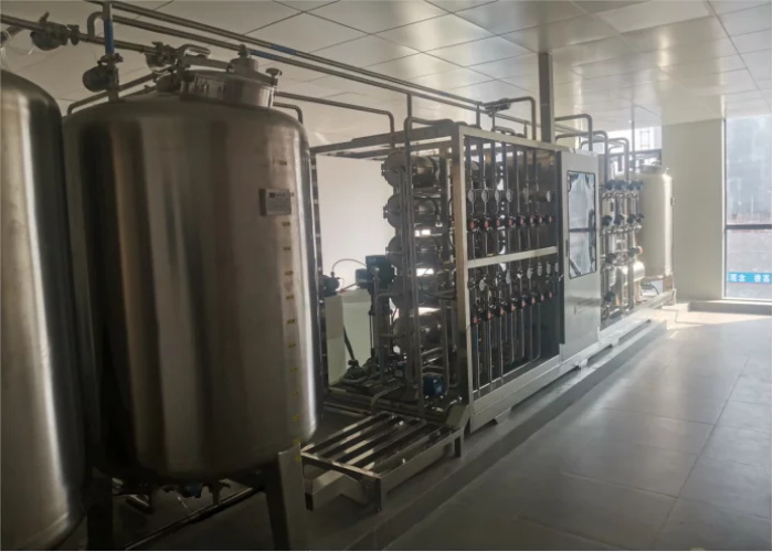Application of Huceen H7-200Smart Economic Analog Quantity Module in the Pure Water Treatment Industry