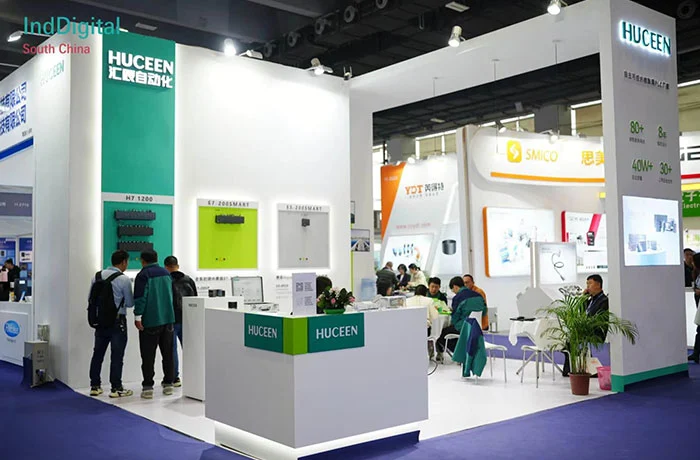 Huceen appeared at the 2024 Guangzhou International Intelligent Manufacturing Technology